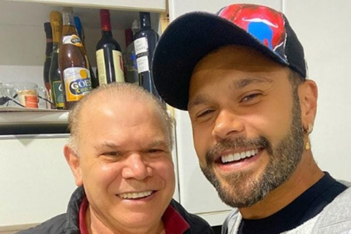 Laurindo Souza e filho Marcos foto reprodução Instagram