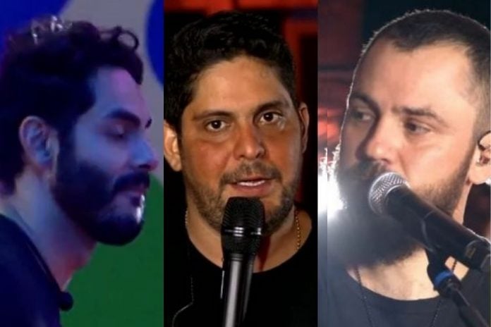 Rodolffo e Jorge e Mateus - Reprodução: TV Globo e YouTube