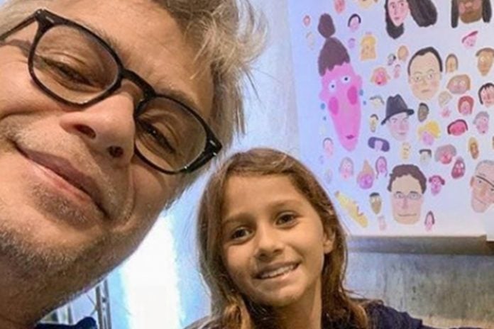 Fábio Assunção e filha Ella Felipa foto reprodução Instagram