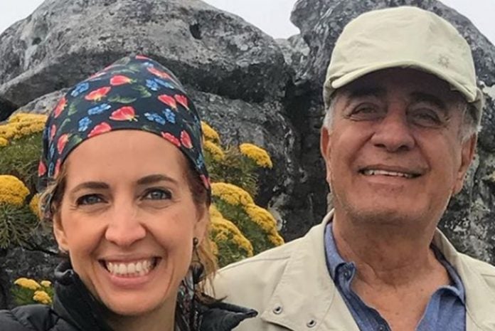 Poliana Abritta e seu pai José Martins Ferreira foto reprodução Instagram