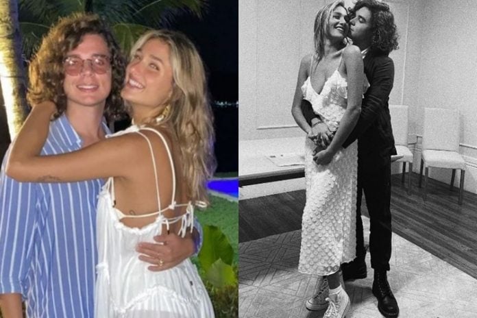 Sasha Meneghel e João figueiredo foto reprodução Instagram montagem Area Vip