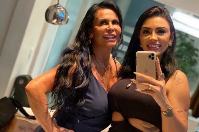 Gretchen e filha Jenny Miranda foto reprodução Instagram