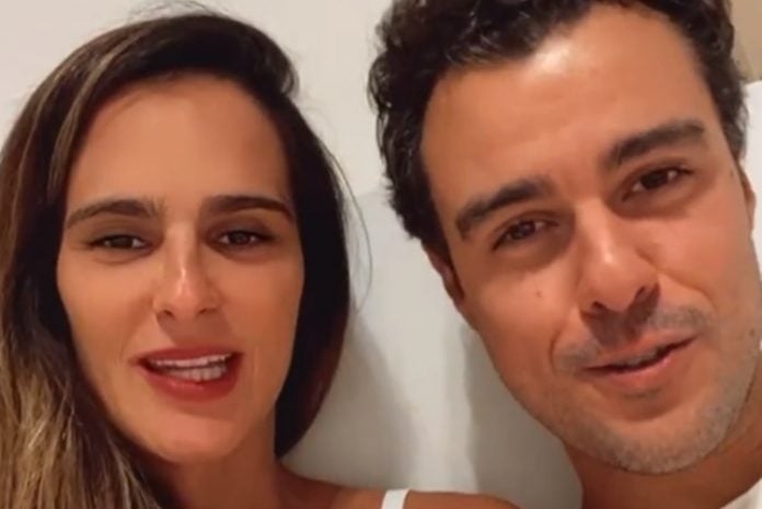 Marcella Fogaça e Joaquim Lopes foto reprodução Instagram