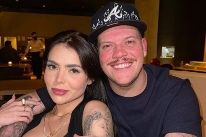 Thais Vascocellos, e marido Ferrugem foto reprodução Instagram