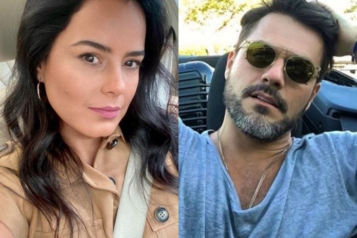 Luciele Di Camargo e Danilo Faro foto reprodução Instagram montagem Area Vip