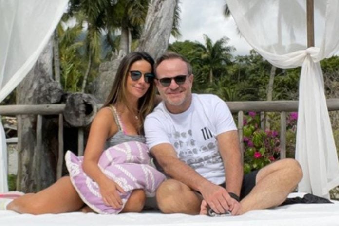 Paula Toci Rubens Barrichello foto reprodução Instagram