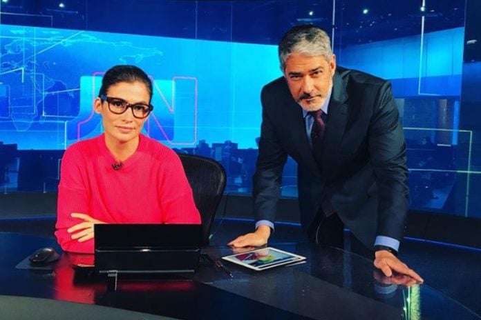 Jornal Nacional (Foto: Reprodução/ Instagram William Bonner)