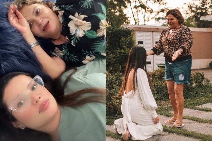 Juliette Freire e mãe Dona Fátima reprodução Instagram Stories