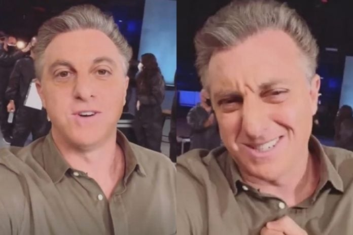 Luciano Huck reprodução Stories do Instagram montagem Area Vip