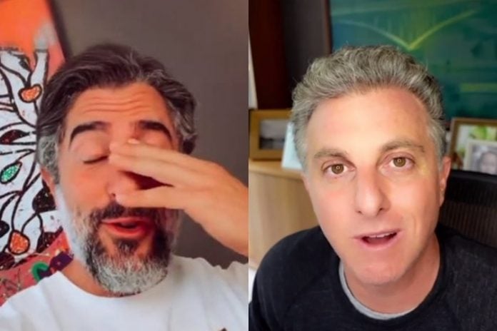 Marcos Mion reprodução Instagram montagem Area Vip