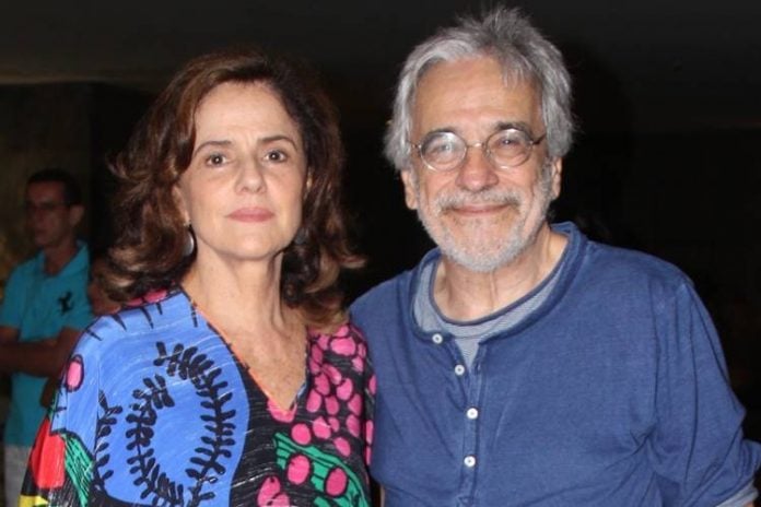 Marieta Severo e Aderbal Freire Filho (AgNews)