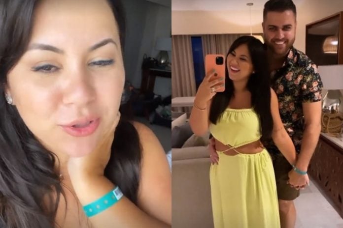 Natalia Toscano e esposo Ze Neto reprodução Instagram Montagem Area Vip