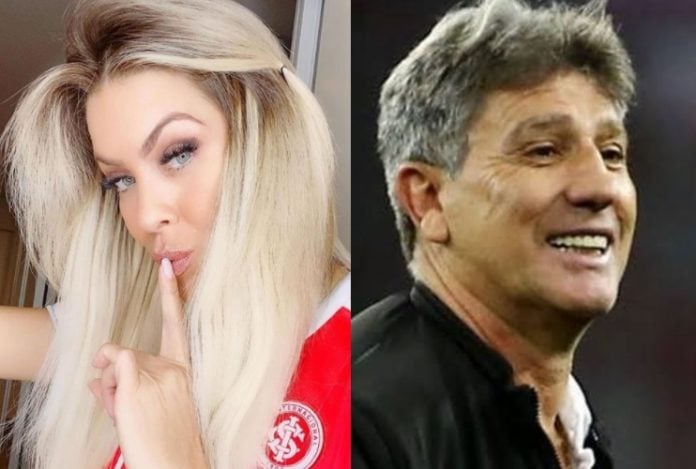 Renata Fan e Renato Gaucho (Foto: Reprodução/ Instagram Renata Fan)