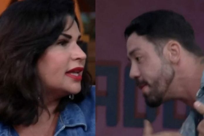 Solange Gomes e Rico Melquiades (Foto/ Reprodução Record TV)