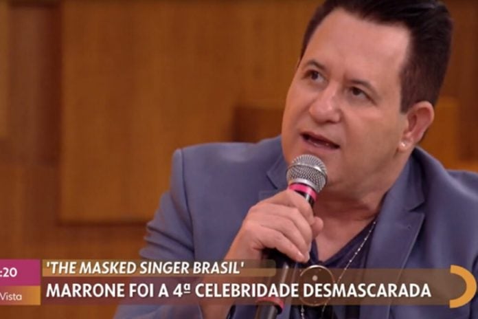 Marrone cantor dupla com Bruno TV Globo