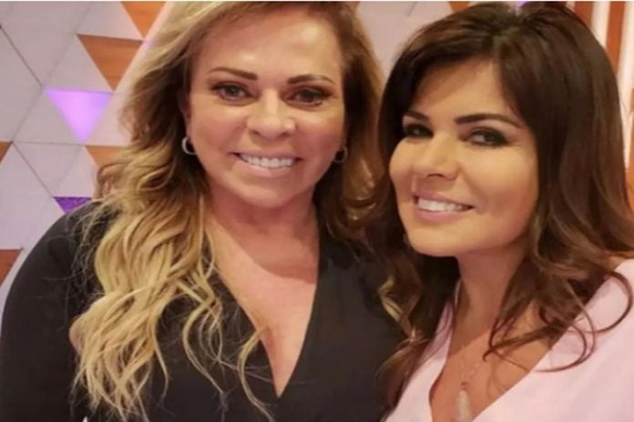 Cristina Rocha e Mara Maravilha reprodução assessoria