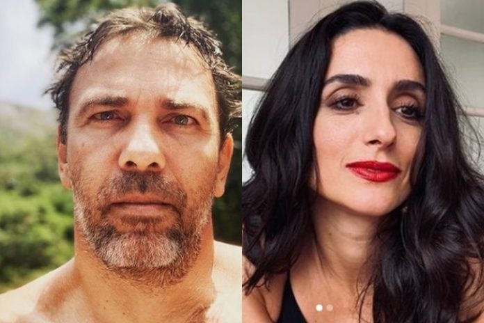 Marcelo Faria e ex mulher Camila Luciolla reprodução Instagram montagem Area VIP