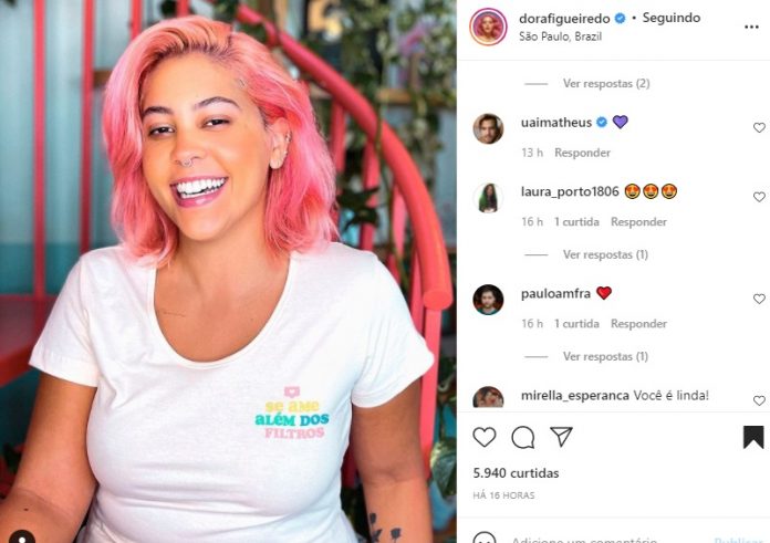 Dora Figueiredo Faz Alerta Sobre O Perigo Do Uso De Filtros No Instagram Área Vip 6431