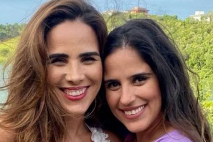 Wanessa Camargo reprodução instagram prestando homenagem á irmã que fez aniversário.2