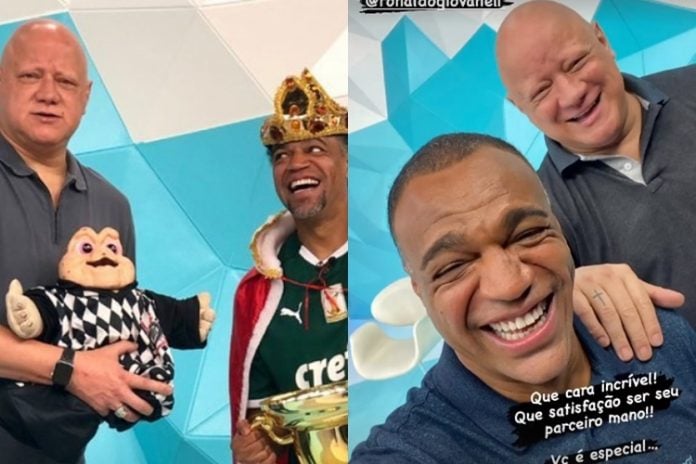 Ronaldo Giovanelli na Band (Foto: Reprodução/Instagram)