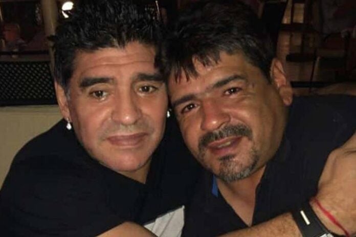 Diego e Hugo Maradona