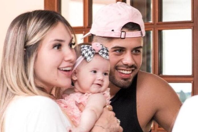 Virginia e Zé Felipe com Maria Alice/Instagram