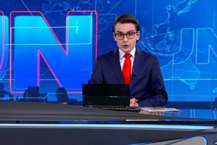 Dudu Camargo no Jornal Nacional