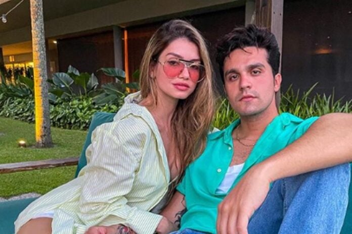 Izabella Cunha e Luan santana reprodução Instagram