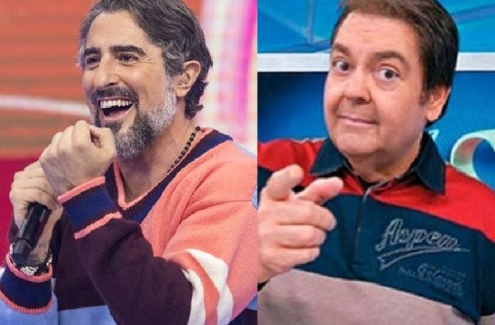 Marcos Mion e Faustão (Foto: Reprodução Instagram)