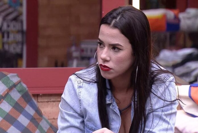 Larissa no BBB22 (Foto: Reprodução/Globo)