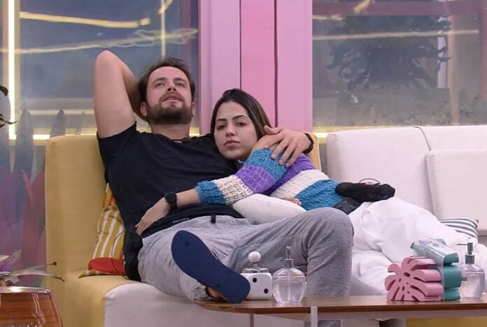 Gustavo e Laís no BBB22