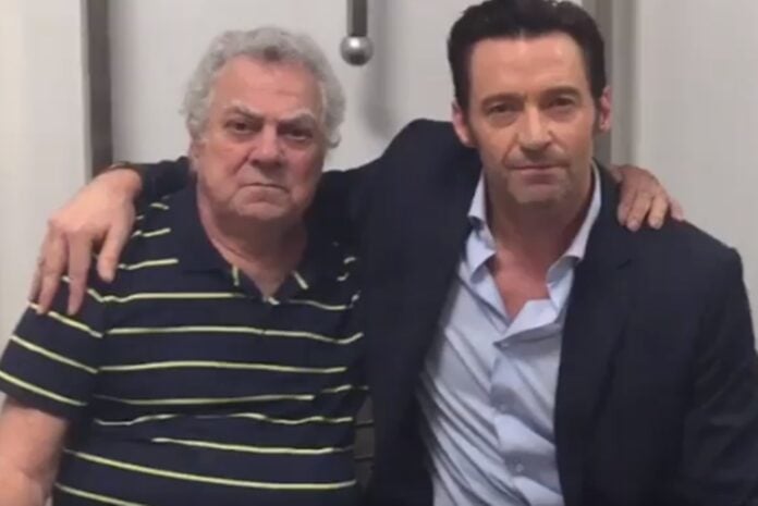 Isaac Bardavid e Hugh Jackman reprodução Instagram