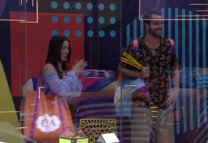 Larissa e Gustavo no BBB22