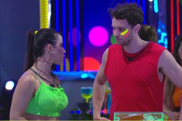 Lucas e Larissa no BBB22