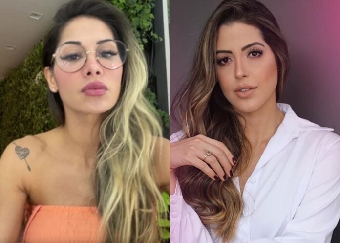 Maira Cardi e Arthur Aguiar reprodução instgram montagem Area vip