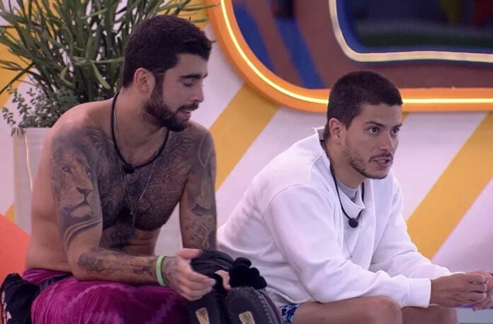 Pedro Scooby e Arthur no BBB22