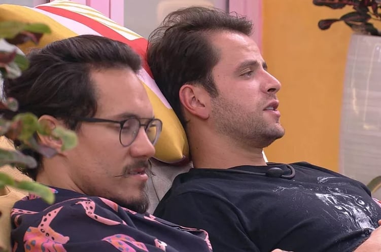 Eliezer e Gustavo no BBB22