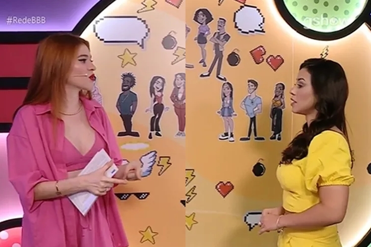 Larissa com Ana Clara