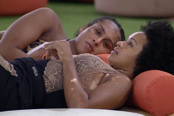 Natália e Linn da Quebrada no BBB22