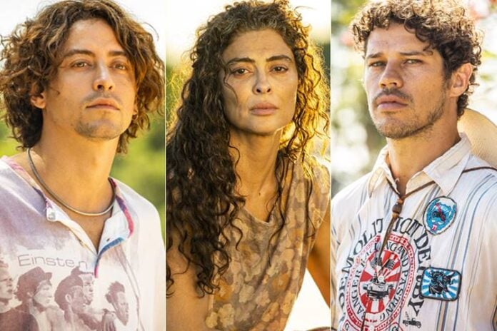 Pantanal - Jove - Maria - Tadeu (Globo/João Miguel Júnior)