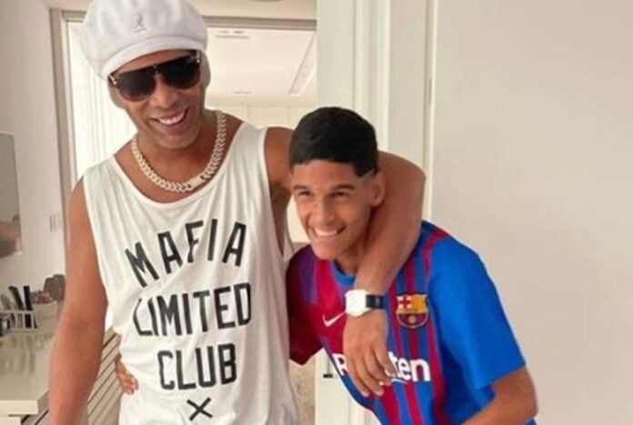 Ronaldinho Gaúcho e Iran Ferreira