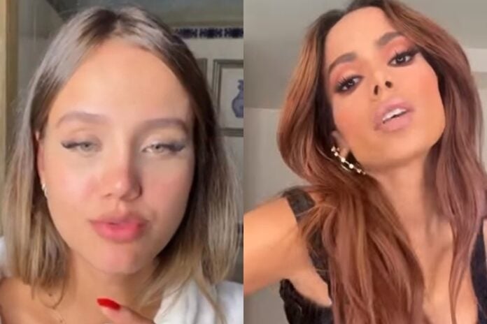 Biah Rodrigues e Anitta reprodução Instagram montagem Area Vip