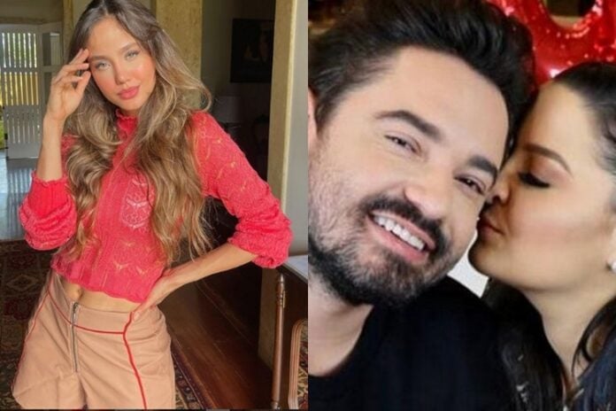 Biah Rodrigues e cantor Fernando Zor cantora Maiara reprodução instagram montagem Area Vip