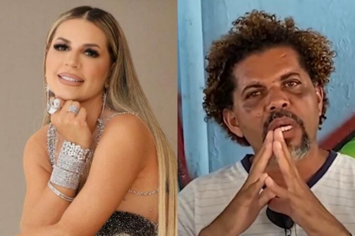 Deolane Bezerra e Mendigo Sedutor