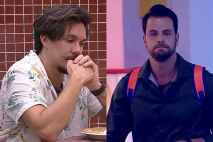 Eliezer e Gustavo no BBB22