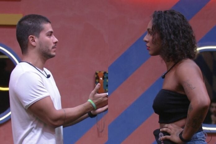 Lina e Arthur no BBB22