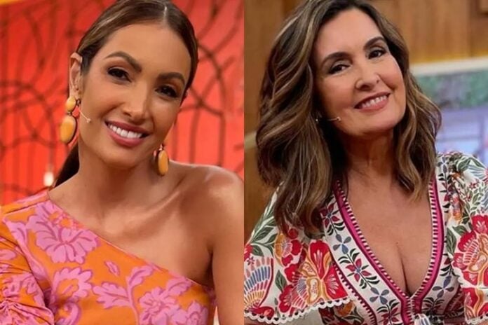 Patrícia Poeta e Fátima Bernardes