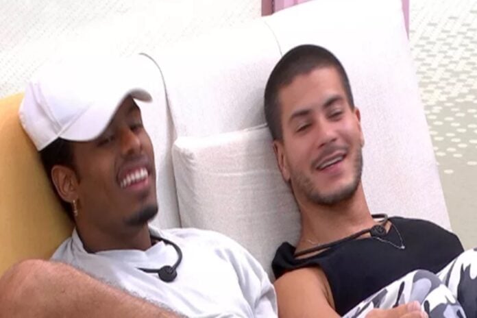 Paulo Andre e Arthur Aguiar reprodução Gshow