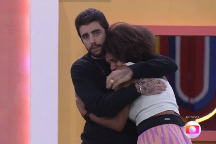 Pedro Scooby com Jessilane no BBB22