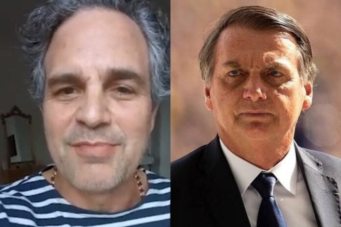 Mark Ruffalo e Bolsonaro